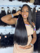 CABELO LINHA ESPECIAL VIETNAMITA LISO LEVEMENTE ONDULADO 65CM (100g)