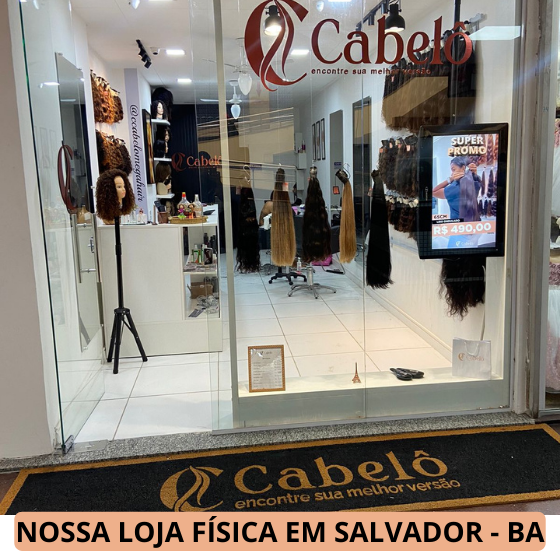CABELO VIETNAMITA LISO LEVEMENTE ONDULADO 60CM (100g)