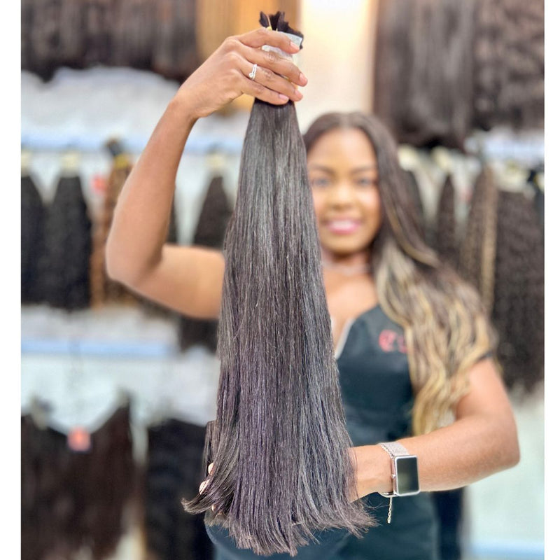 CABELO VIETNAMITA LISO ONDULADO 70CM (100g).