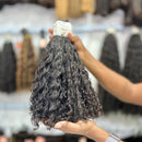 CABELO CACHEADO VIETNAMITA CASTANHO ESCURO 40CM (100g)