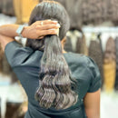 CABELO VIETNAMITA LISO LEVEMENTE ONDULADO 40CM (100g)