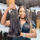 CABELO VIETNAMITA LISO LEVEMENTE ONDULADO 50CM (100g)