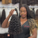 CABELO CACHEADO VIETNAMITA CASTANHO ESCURO 40CM (100g)