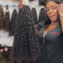 CABELO CACHEADO VIETNAMITA CASTANHO ESCURO 70CM (100g)