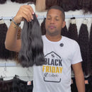 CABELO VIETNAMITA LISO LEVEMENTE ONDULADO 40CM (100g)